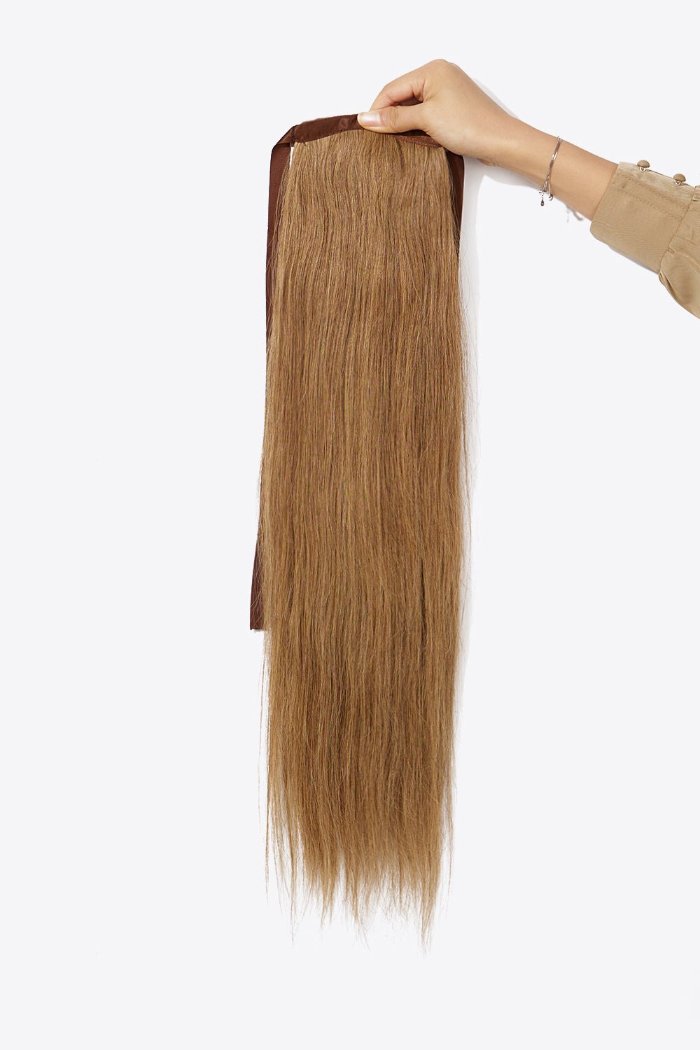 24" 130g Ponytail Long Lasting Human Hair - DunbiBeauty, LLC