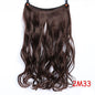 24 Inches Invisible Wire No Clips Hair Extension - DunbiBeauty, LLC