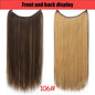 24 Inches Invisible Wire No Clips Hair Extension - DunbiBeauty, LLC