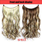 24 Inches Invisible Wire No Clips Hair Extension - DunbiBeauty, LLC