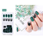 24/30Pcs Fake Nails With Glue Press On Nails Nail Tips With Jelly Double-sided Tape Natural Extension Nail Art - DunbiBeauty, LLC