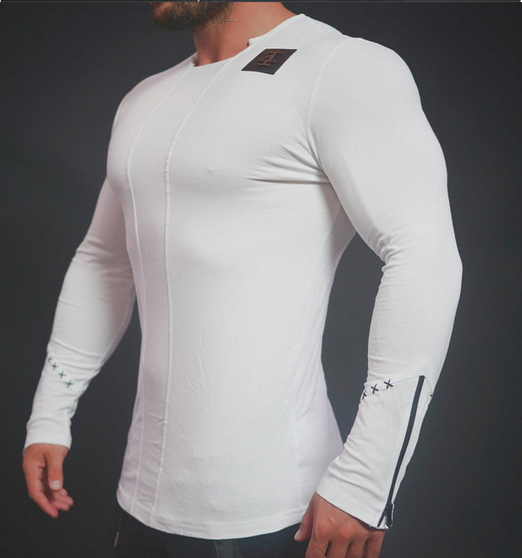 Men's Long Sleeve Form Fitting Shirt nihaodropshipping