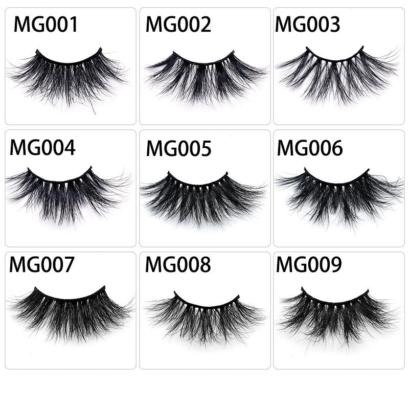 25MM mink false eyelashes - DunbiBeauty, LLC