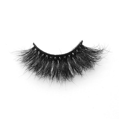 25mm Mink Hair False Eyelashes 3D Eyelashes Lengthening And Thick Mink Eyelashes European And American Cross-border Supply - DunbiBeauty, LLC