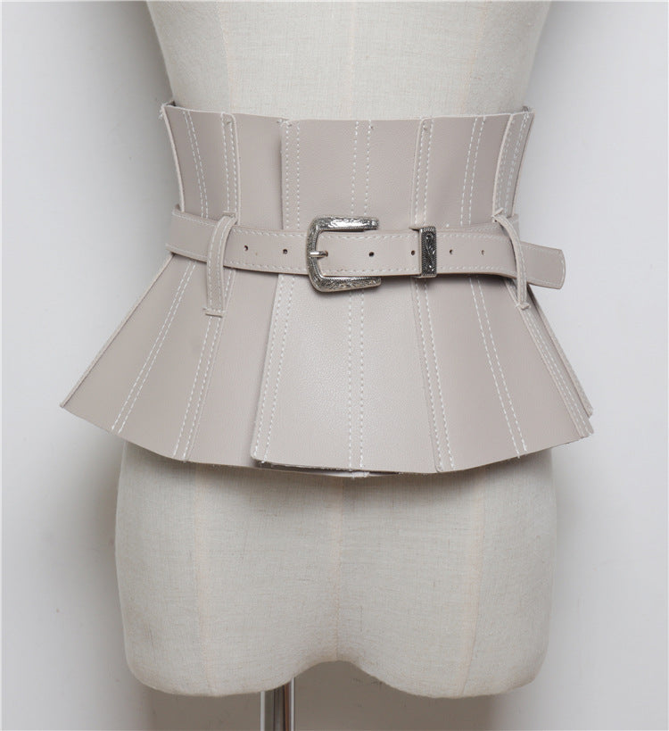 PU Leather Skirt Belt nihaodropshipping