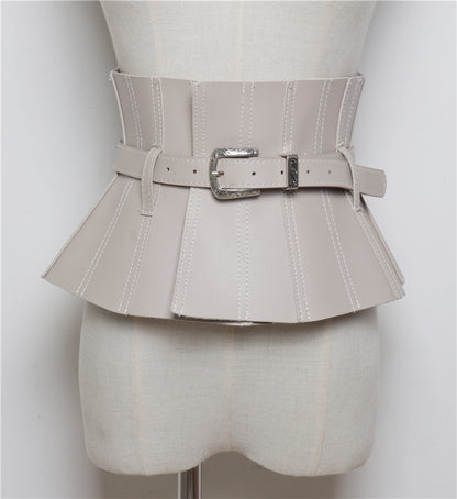 PU Leather Skirt Belt nihaodropshipping