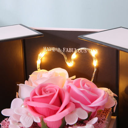 Pink Lamp Gift Box Christmas Valentine's Day Creative Gift