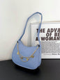 Butterfly Charm Polyester Shoulder Bag