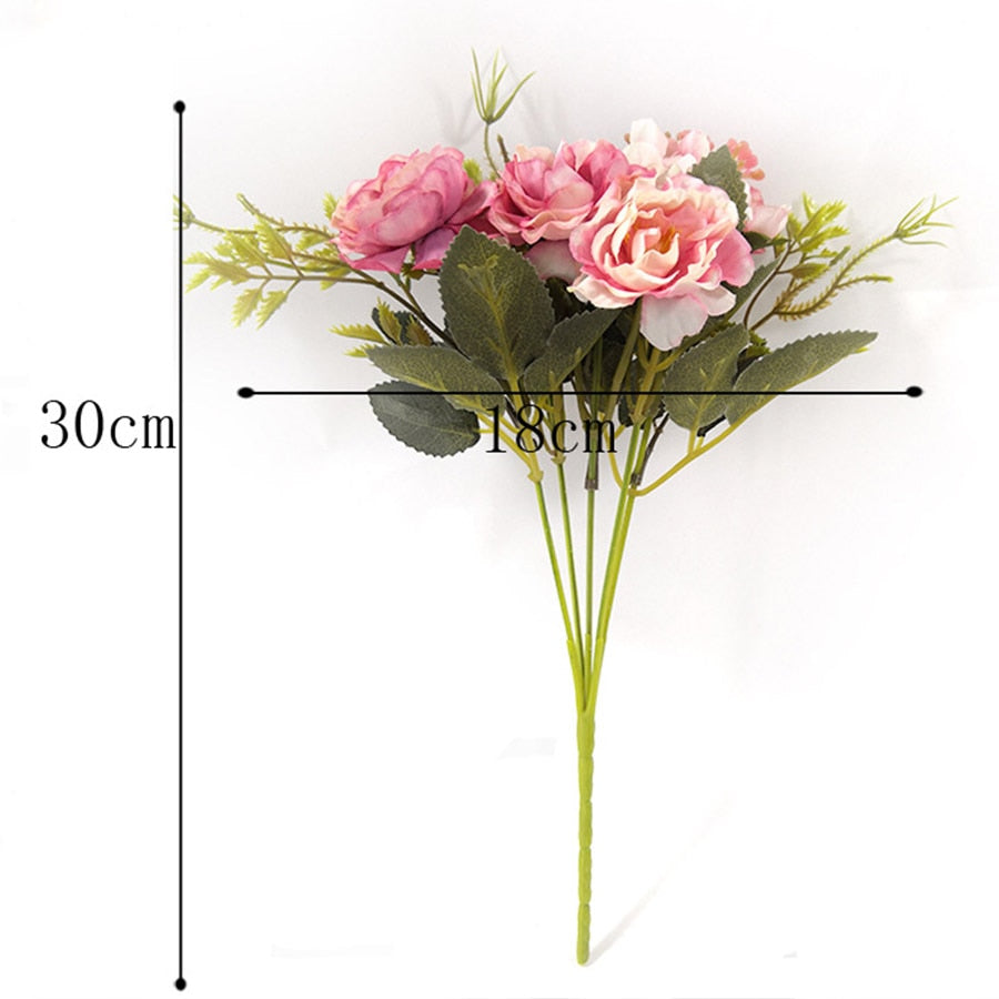 Vintage Silk Artificial Flowers Zendrop