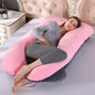 Maternity Pregnant Women Sleeping Support Pillow Cotton Pillowcase U Shape Pillows Pregnancy Side Sleeper Bedding Larnt