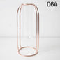 Nordic Simple Golden Glass Vase Zendrop