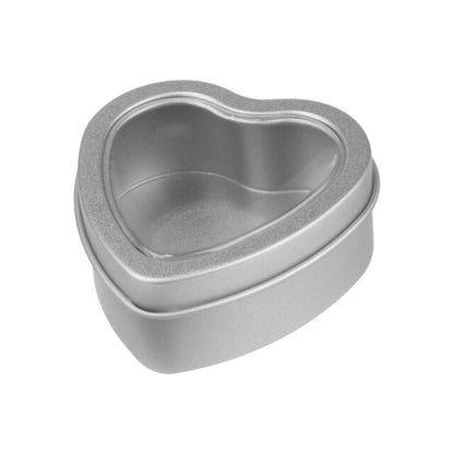 2PCS Heart Shape Metal Storage Box - DunbiBeauty, LLC