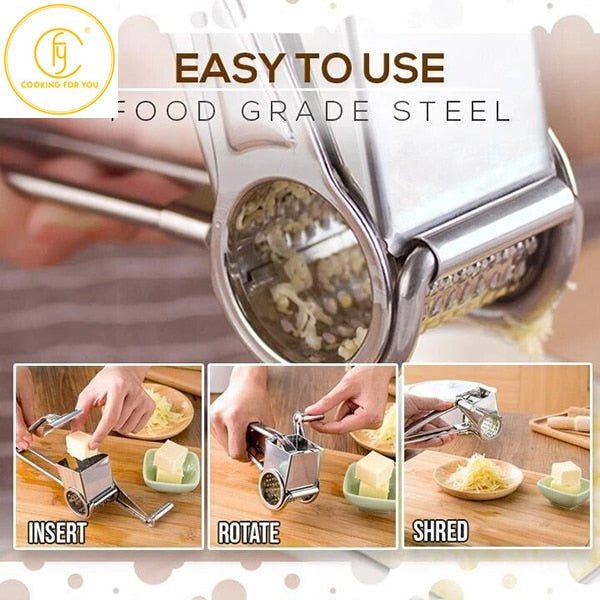 304 Stainless Steel Cheese Grater Chocolate Grater Vegetable Grater Kitchen gadgets kitchen tools accessories kitchen tools - DunbiBeauty, LLC