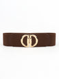 D Buckle Elastic Belt