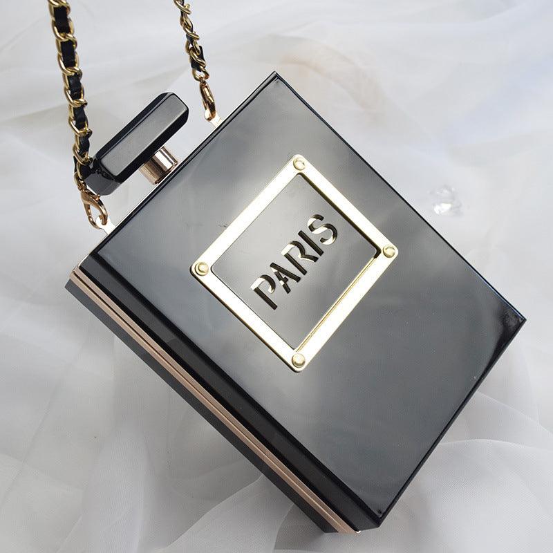 Perfume Bottle Transparent  Clutch nihaodropshipping