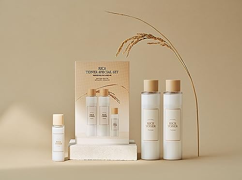 I'm From Rice Toner, 77.78% Rice Extract from Korea, Glow Essence with Niacinamide, Hydrating for Dry Skin, Vegan, Alcohol Free, Fragrance Free, Peta Approved, K Beauty Toner, 5.07 Fl Oz, Valentine