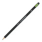 Ticonderoga Wood-Cased Pencils, Unsharpened, 2 HB Soft, Black, 12 Count