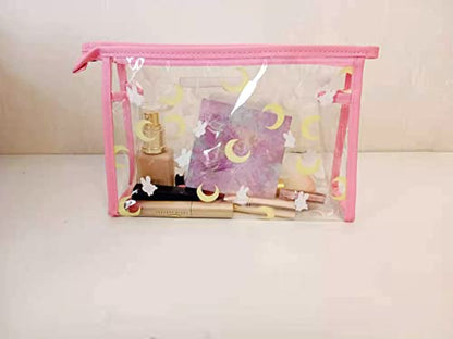 Sailor Moon Clear Makeup Bags, Kawaii Makeup Bag Organizer, Mother's Day Gift Clear Travel Bags for Toiletries Gift for Girls Women? Spreadr