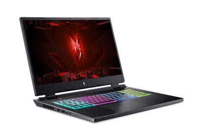 Acer Nitro 17 Gaming Laptop | AMD Ryzen 7 7735HS Octa-Core CPU | NVIDIA GeForce RTX 4050 GPU | 17.3" FHD 165Hz IPS Display | 16GB DDR5 | 1TB Gen 4 SSD | Wi-Fi 6E | RGB Backlit KB | AN17-41-R8N5, Black