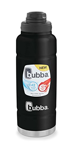 bubba Trailblazer Vacuum-Insulated Stainless Steel Water Bottle, 40 oz., Licorice