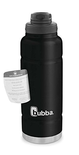 bubba Trailblazer Vacuum-Insulated Stainless Steel Water Bottle, 40 oz., Licorice