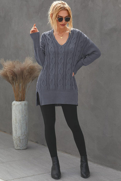 Oversized Cozy up Knit Sweater Kiwidrop