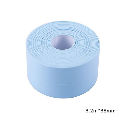 3.2mx38mm Bathroom Shower Sink Bath Sealing Strip Tape White PVC Self adhesive Waterproof Wall Sticker for Bathroom Kitchen - DunbiBeauty, LLC