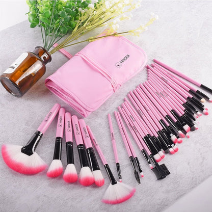 32pcs Professional Makeup Brush Set - DunbiBeauty, LLC