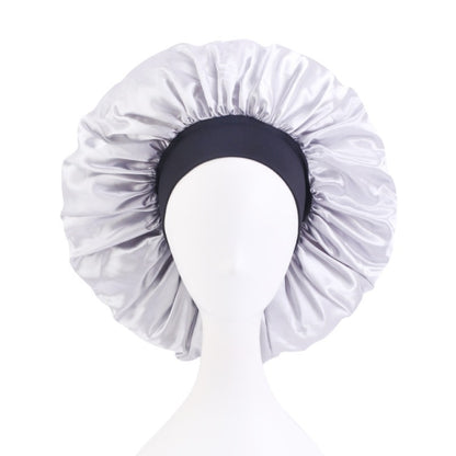 Women Satin Round Cap Sleep Hat Hair Protection Care Zendrop