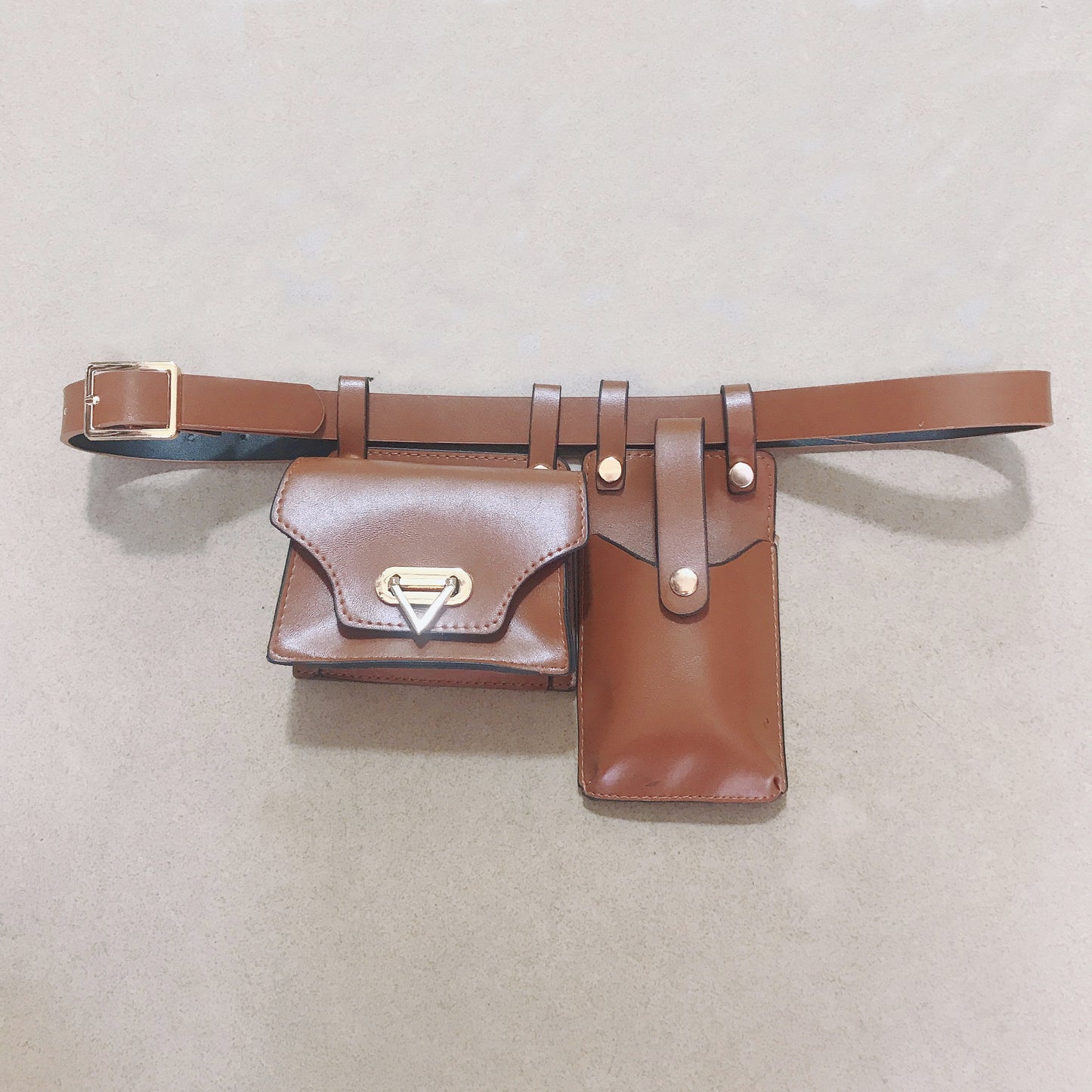 Waist Belt with Side Pouches nihaodropshipping