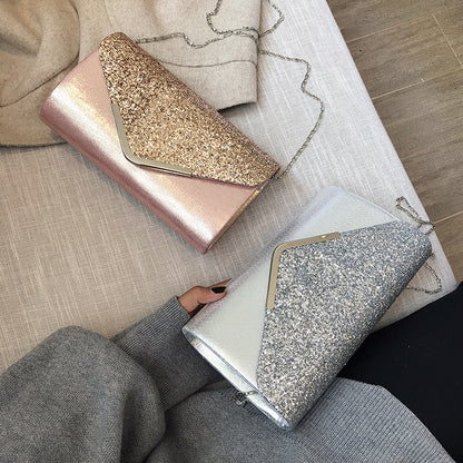 Women's Glitter Envelope Shoulder Bag nihaodropshipping