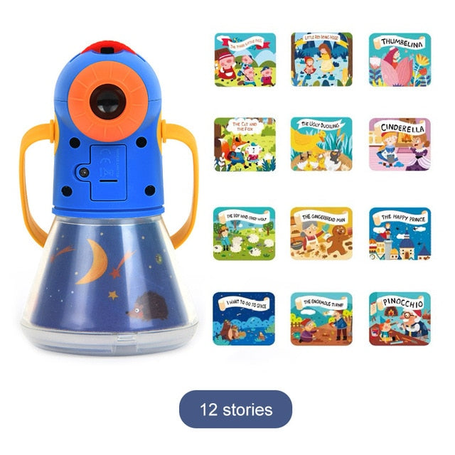 ⚠️🚨🔊 Children's Toy Storybook Torch Projector Zendrop