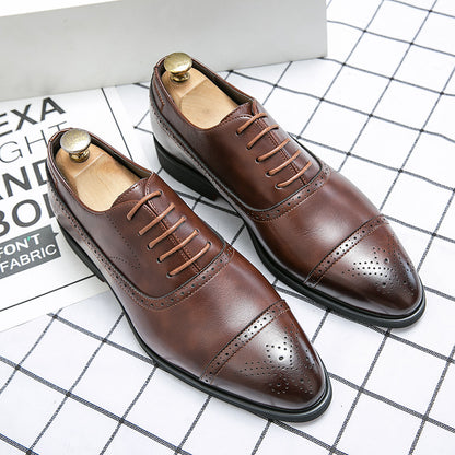 Men's Business Casual Leather Shoes