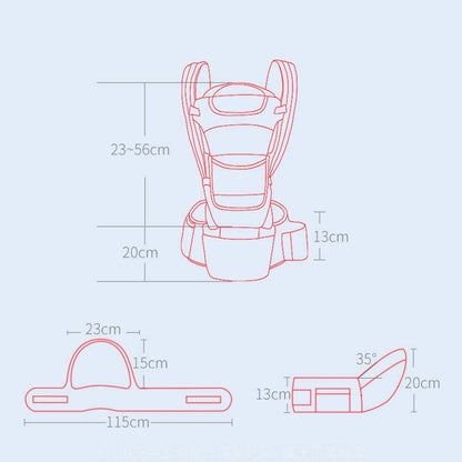 New 0-48 Month Ergonomic Baby Carrier Zendrop