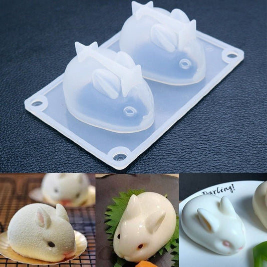 3D Cute Bunny Mold - DunbiBeauty, LLC