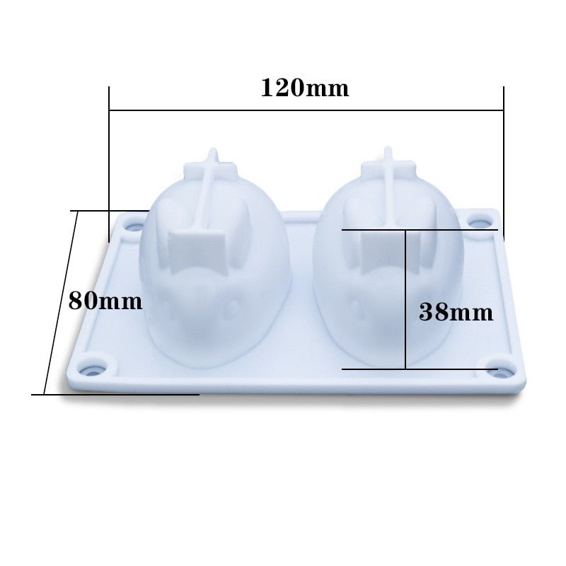 3D Cute Bunny Mold - DunbiBeauty, LLC