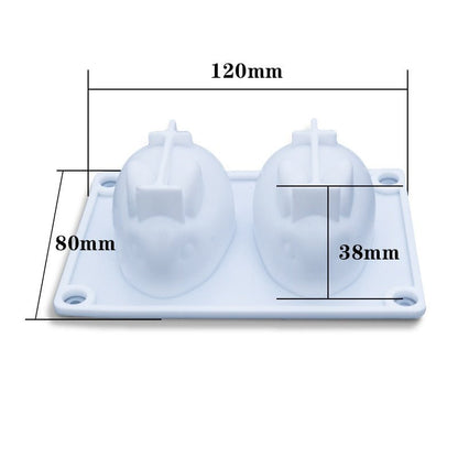 3D Cute Bunny Mold - DunbiBeauty, LLC