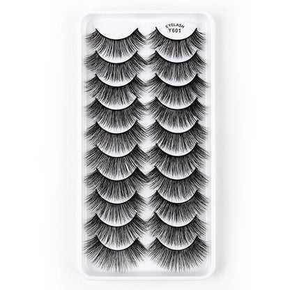 3D European And American Cat Eye False Eyelashes Are Naturally Thick And Fluffy - DunbiBeauty, LLC