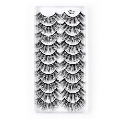 3D European And American Cat Eye False Eyelashes Are Naturally Thick And Fluffy - DunbiBeauty, LLC