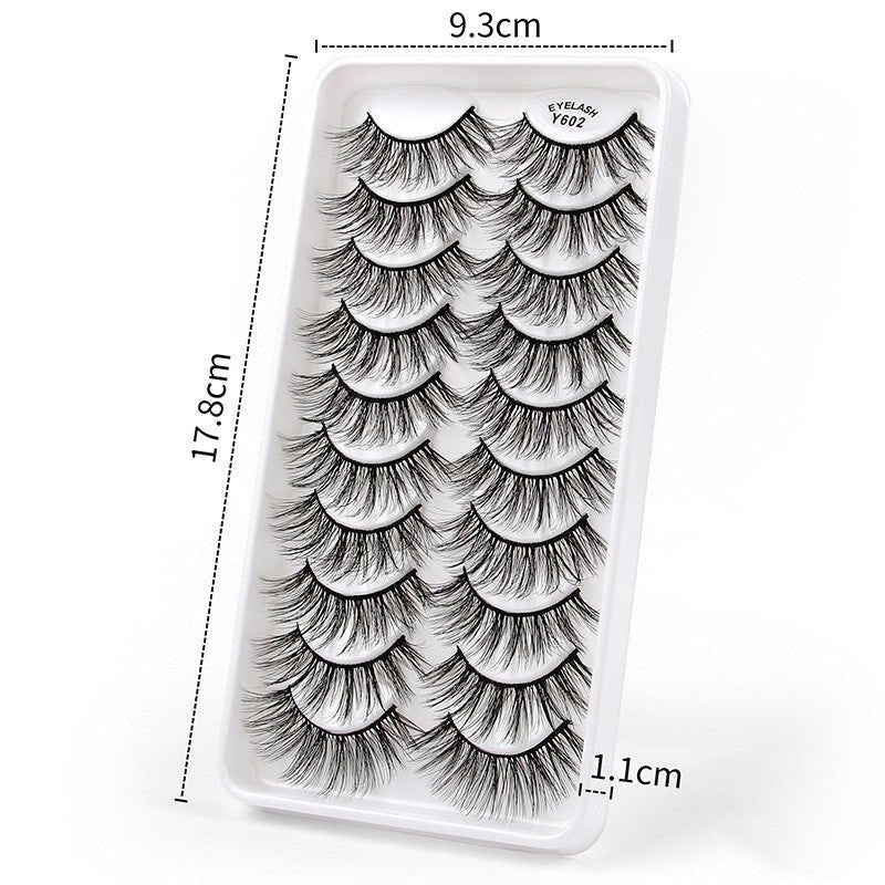 3D European And American Cat Eye False Eyelashes Are Naturally Thick And Fluffy - DunbiBeauty, LLC