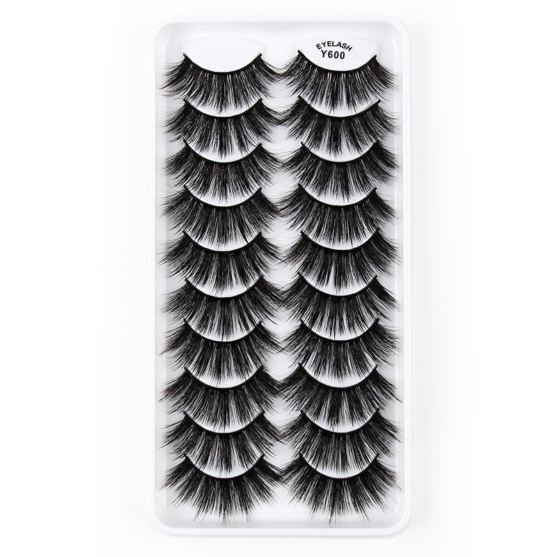 3D European And American Cat Eye False Eyelashes Are Naturally Thick And Fluffy - DunbiBeauty, LLC