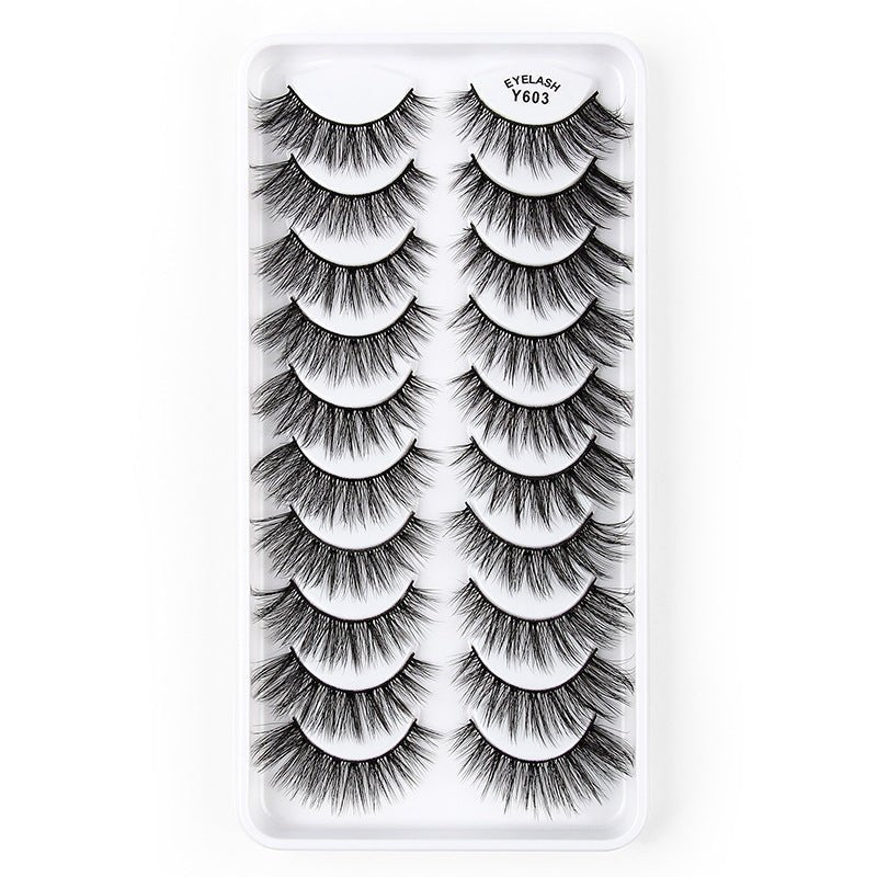 3D European And American Cat Eye False Eyelashes Are Naturally Thick And Fluffy - DunbiBeauty, LLC