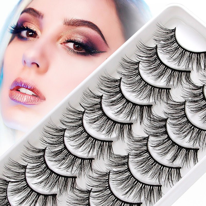 3D European And American Cat Eye False Eyelashes Are Naturally Thick And Fluffy - DunbiBeauty, LLC