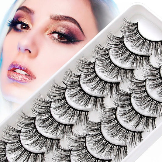 3D European And American Cat Eye False Eyelashes Are Naturally Thick And Fluffy - DunbiBeauty, LLC