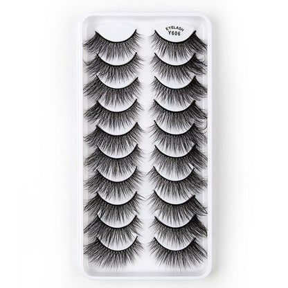 3D European And American Cat Eye False Eyelashes Are Naturally Thick And Fluffy - DunbiBeauty, LLC