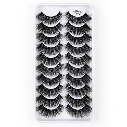 3D European And American Cat Eye False Eyelashes Are Naturally Thick And Fluffy - DunbiBeauty, LLC