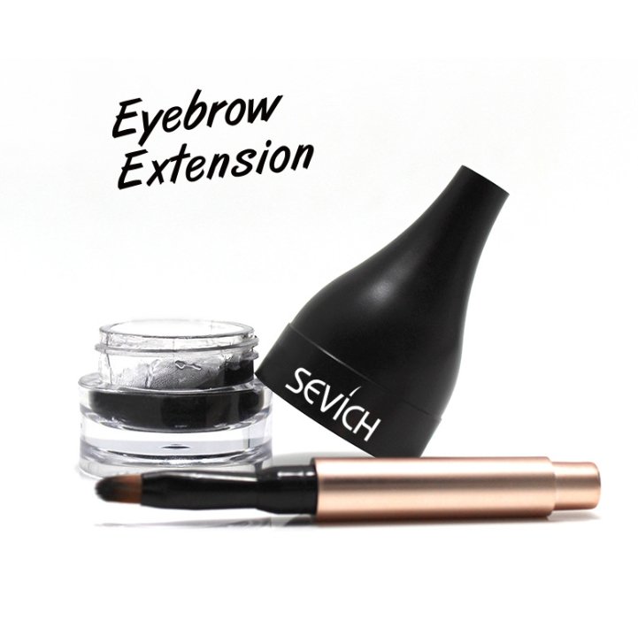 3D Eyebrow Fiber extension Cream Waterproof Instant Eyebrow Eyelash Hair Extension with Eye Brow Brush for Women and Men Make Up - DunbiBeauty, LLC