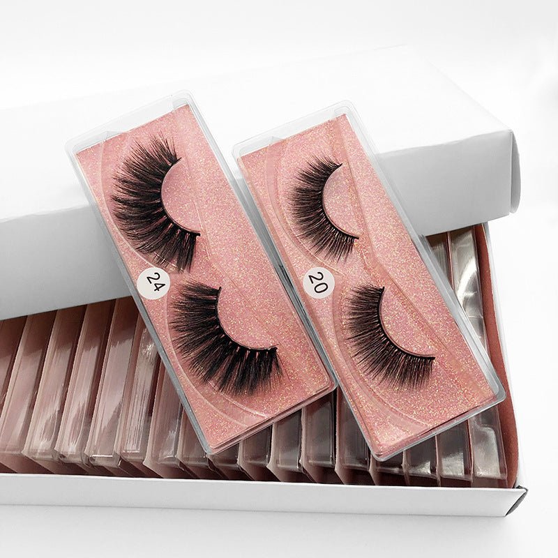 3d mink hair false eyelashes - DunbiBeauty, LLC