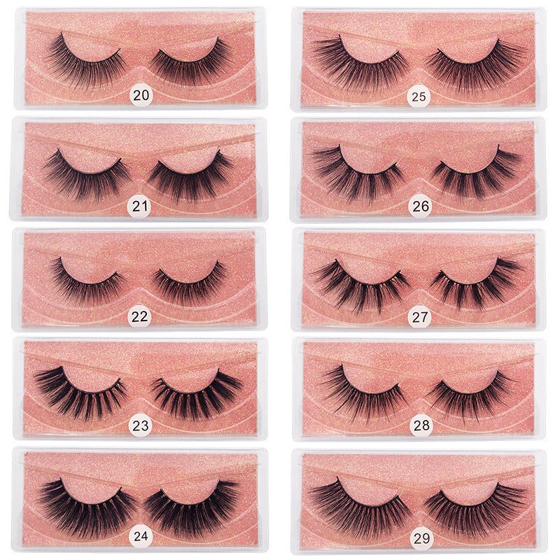 3d mink hair false eyelashes - DunbiBeauty, LLC