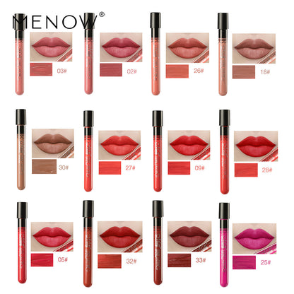 MENOW Long Lasting Non-Stick Matte Lip Gloss Hypersku